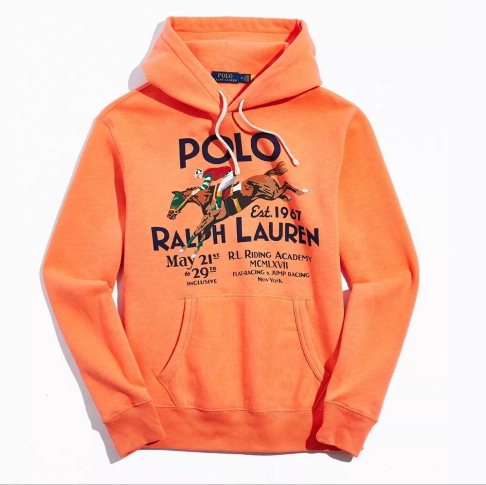 NWOT Polo Ralph Lauren Riding Academy Hoodie Sweatshirt